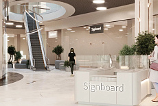 Дизайн-проект торгового центра от дизайнера Субботиной Татьяны.