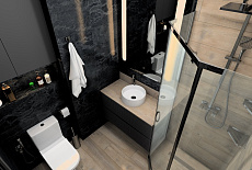 Дизайн-проект ванной комнаты от дизайнера Мутузова Рустама