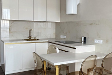 Дизайн-проект кухни-гостиной от дизайнера Семка Мария