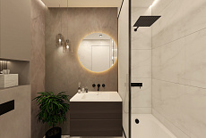 Проект ванной комнаты от Игнатовой Наталии