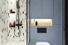 Дизайн-проект ванной комнаты от Гортман Анастасии