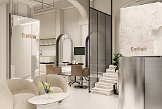 Проект салона по наращиванию волос от Волковой Бэллы