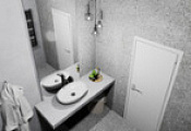 Дизайн-проект современной ванной комнаты от Кузьмичевой Анны