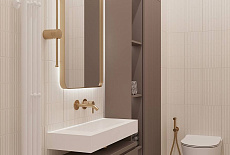 Дизайн-проект санузла от Сафаровой Татьяны