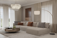 Дизайн-проект кухни гостиной от дизайнера Сафаровой Татьяны 