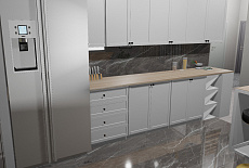 Дизайн-проект кухни от Кузьмичевой Анны