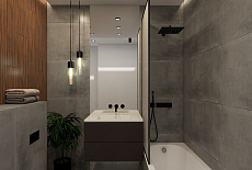 Проект ванной комнаты от Игнатовой Наталии