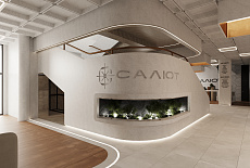 Дизайн-проект центра Салют от дизайнеров Саливанчук Александра и Нуруллин Денис
