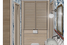 Дизайн-проект детского санузла от дизайнера Алены Плесовских